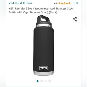 YETI WATER BOTTLE